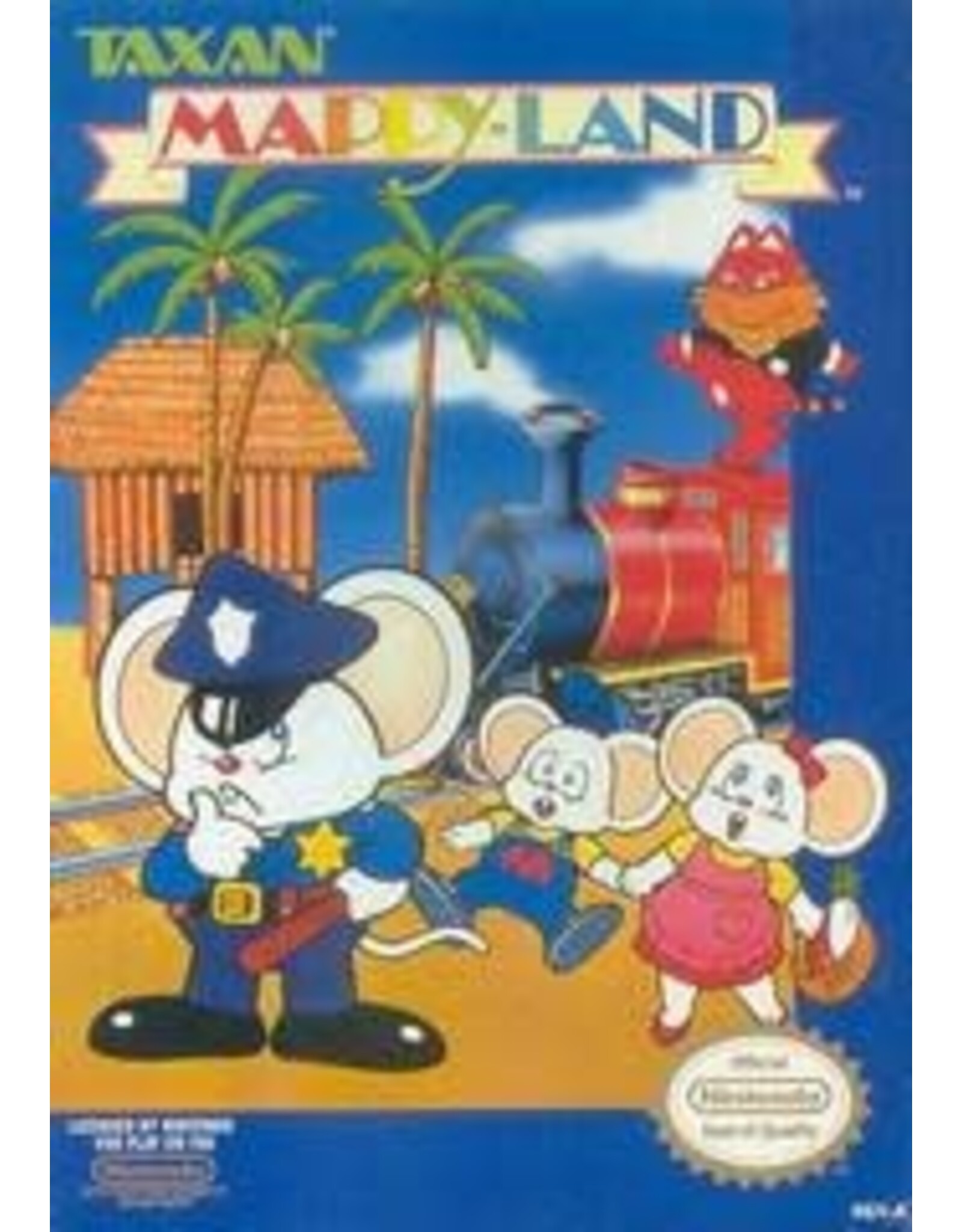 Mappy-Land (NES) [Cart Only]