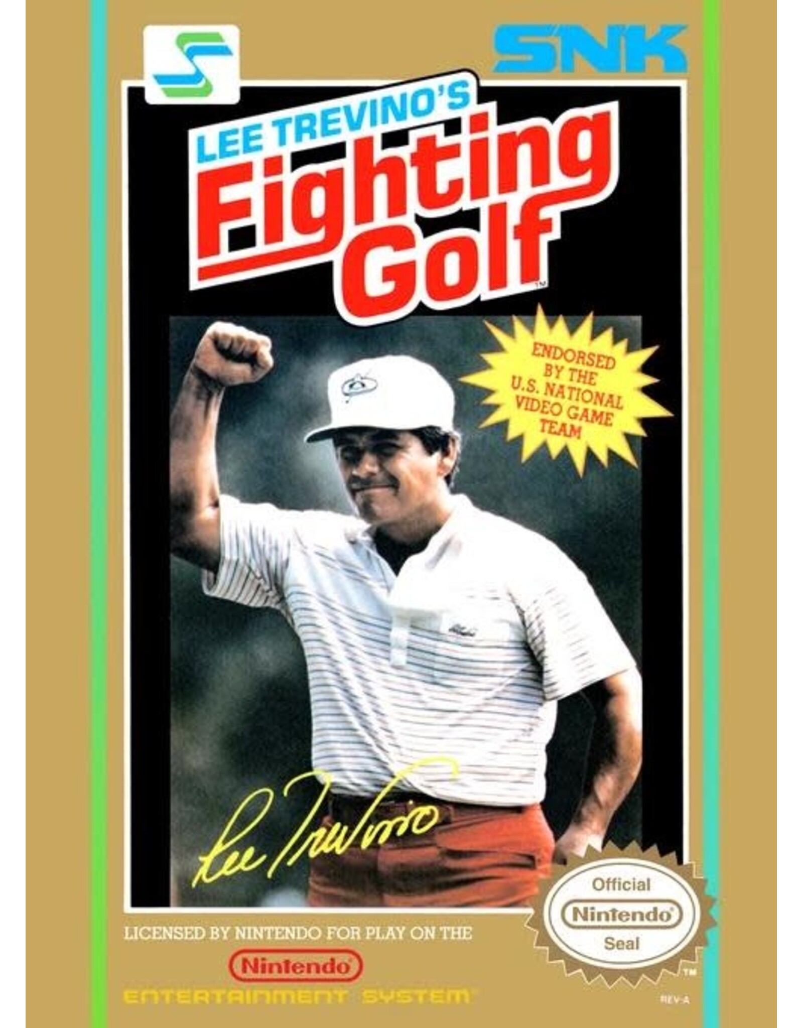 Nintendo Lee Trevino's Fighting Golf (NES) [Cart Only]