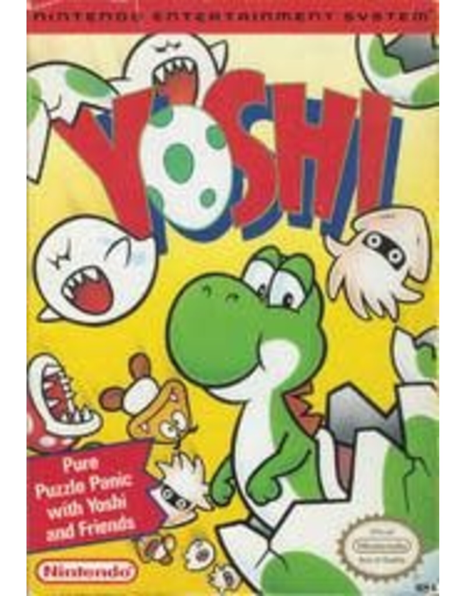 Nintendo Yoshi (NES) [Cart & Box]