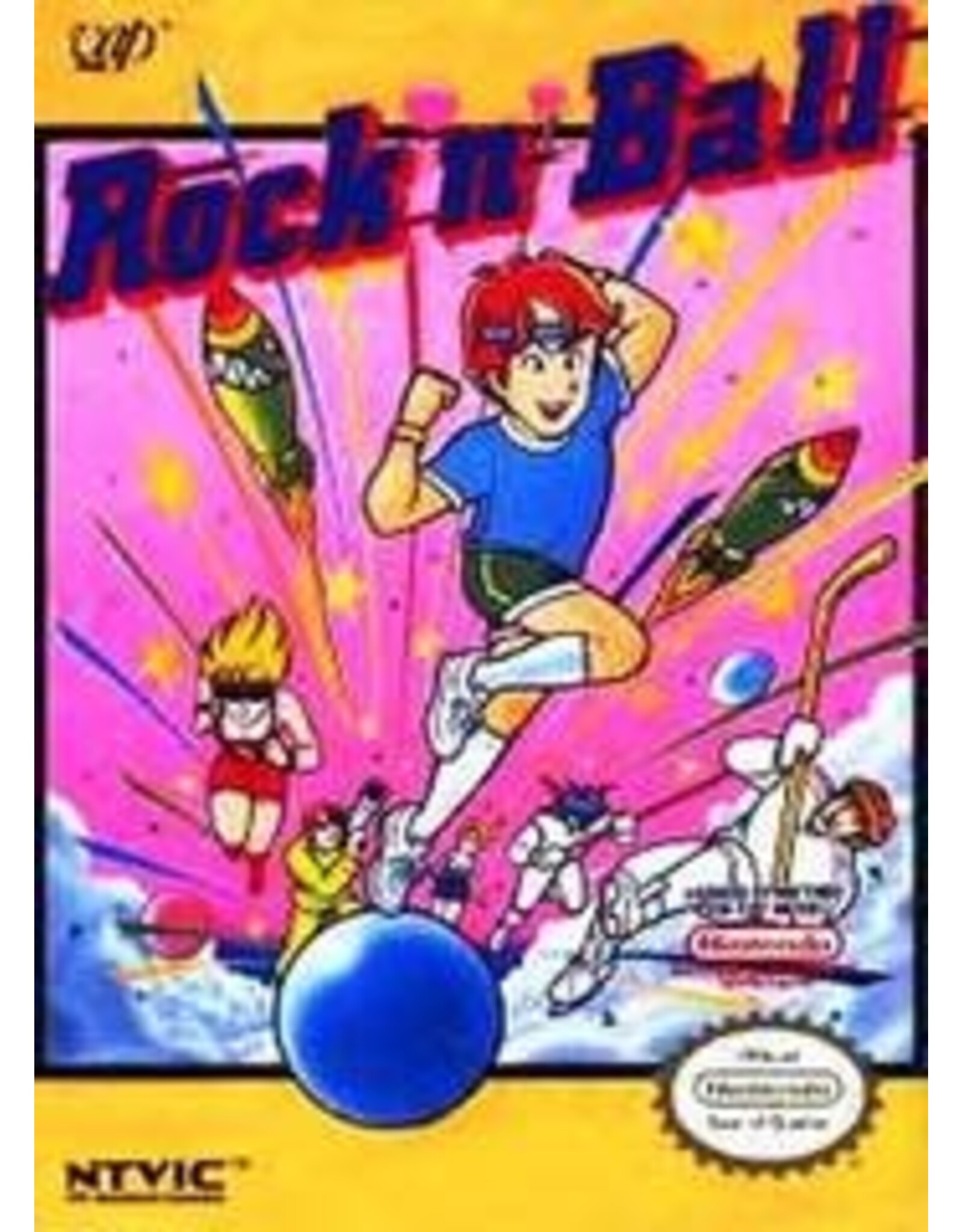 Rock 'N Ball (NES) [Cart Only]