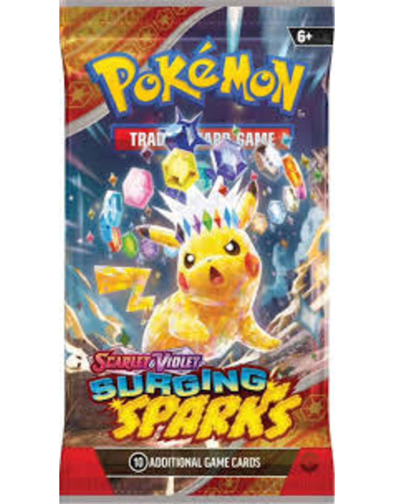 Pokemon Company Pokemon Trading Card Game - Surging Sparks Booster Pack