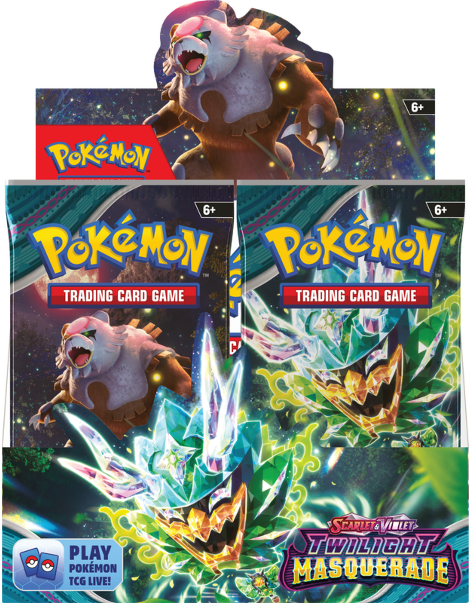 The Pokemon Company Pokémon Trading Card Game - Twilight Masquerade Booster Pack