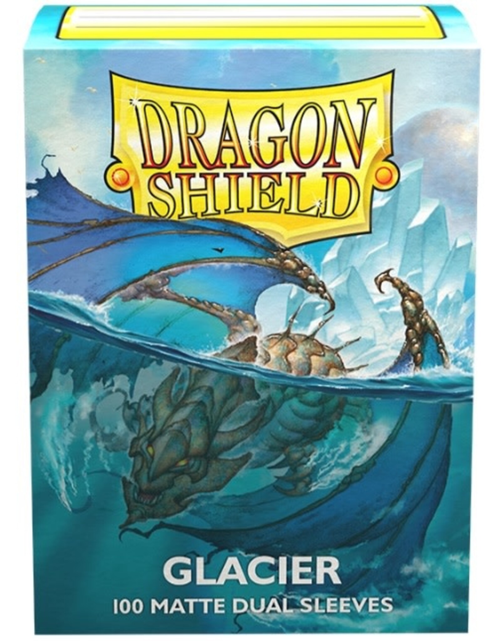 dragon shield Trading Card Sleeves (Dual Matte Glacier) 100ct