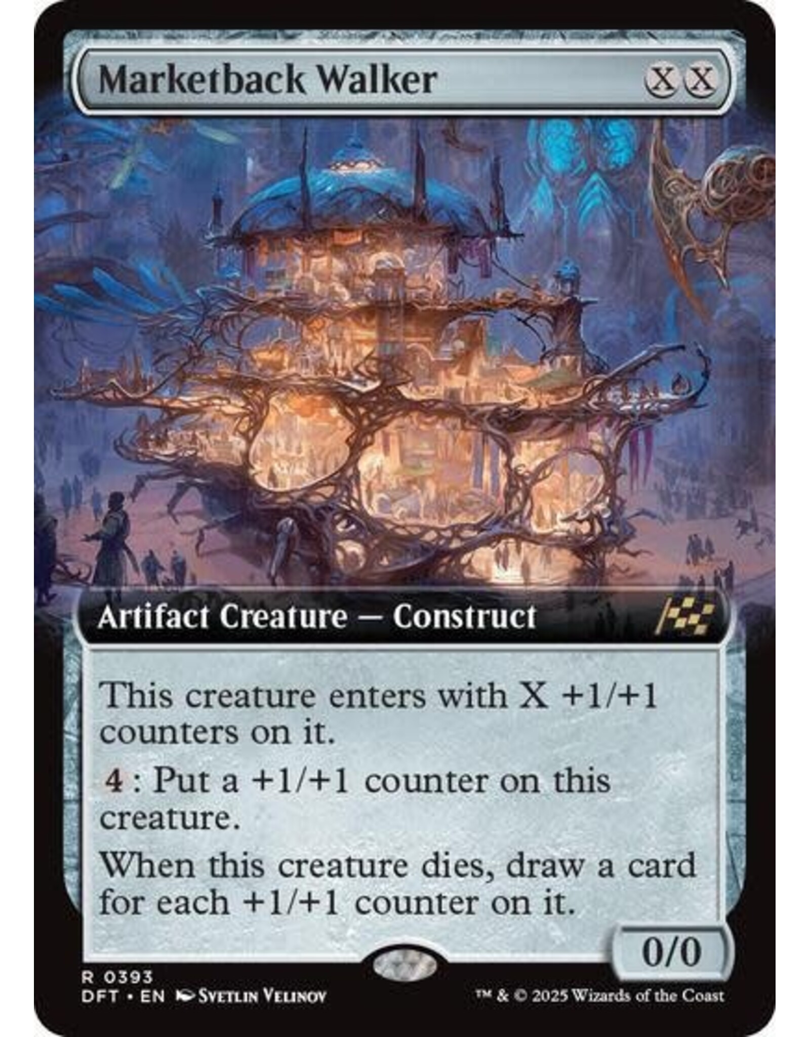 Marketback Walker (Extended Art) - 393 (Normal, R)