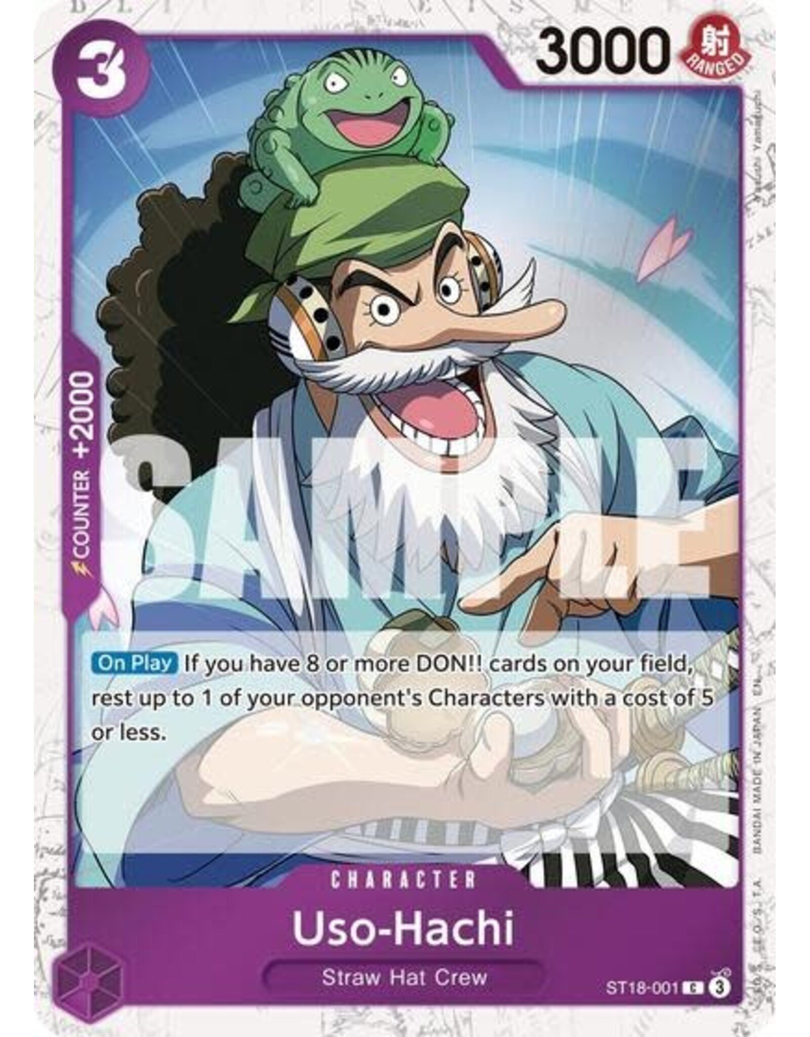 Uso-Hachi (Pirate Foil) - ST18-001 (Foil, C)