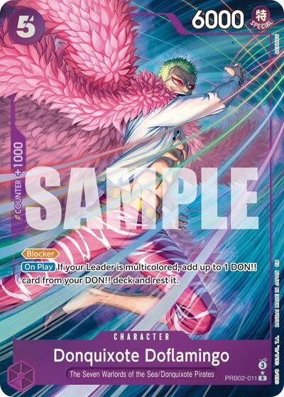 Donquixote Doflamingo (Alternate Art) - PRB02-011 (Foil, R)
