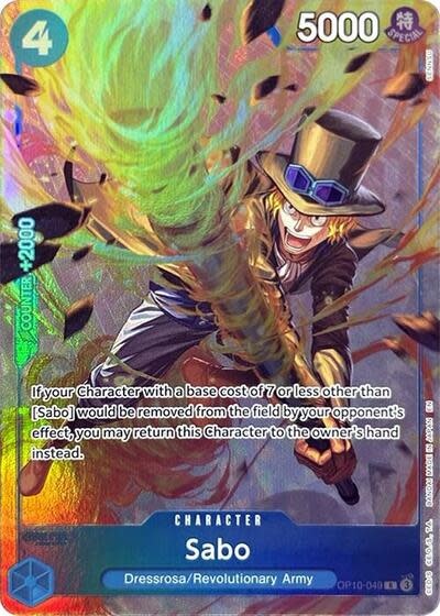 Sabo (Premium Card Collection -Best Selection Vol. 4-) - OP10-049 (Foil, R)