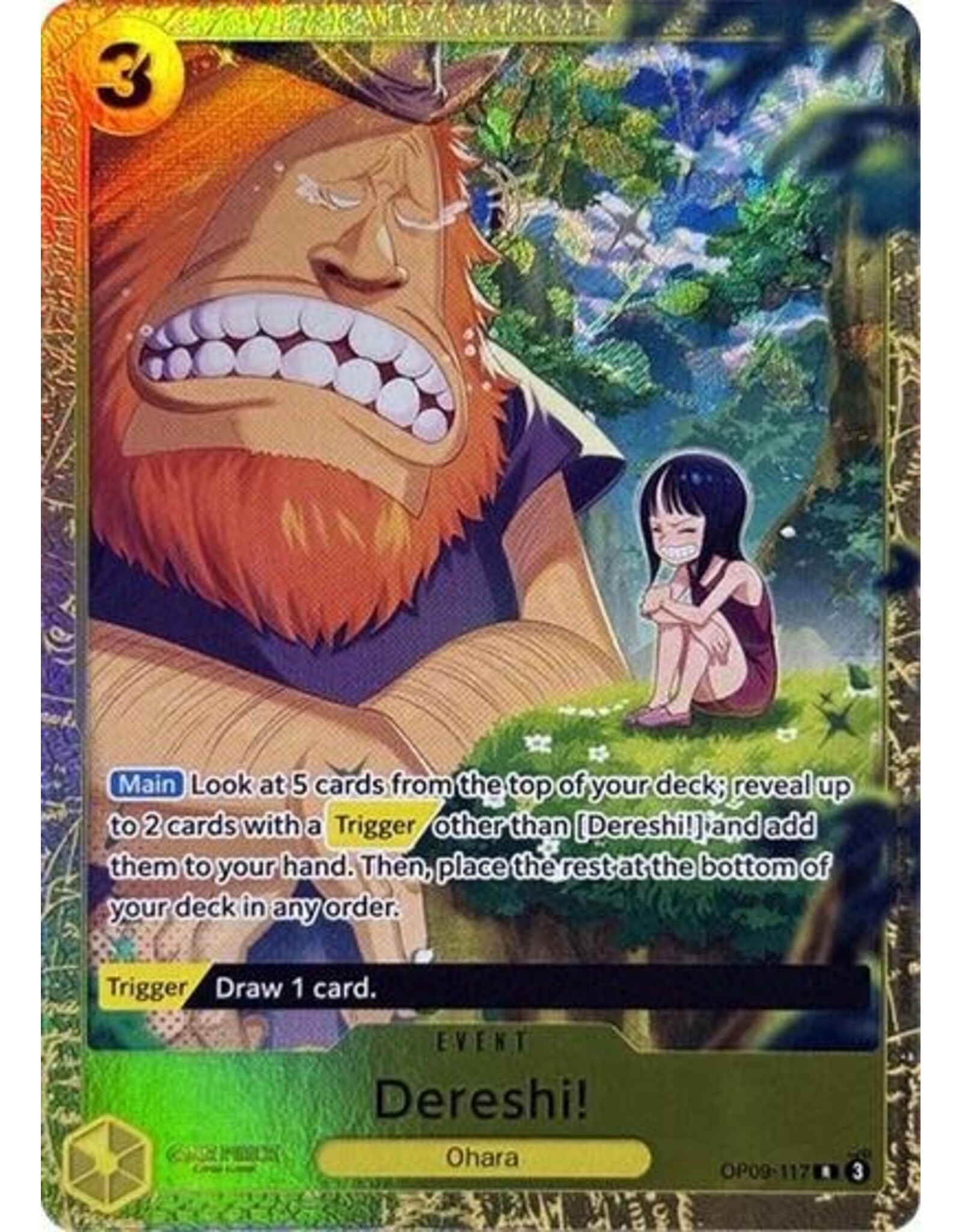 Dereshi! (Premium Card Collection -Best Selection Vol. 4-) - OP09-117 (Foil, R)