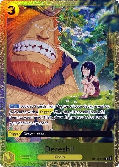 Dereshi! (Premium Card Collection -Best Selection Vol. 4-) - OP09-117 (Foil, R)