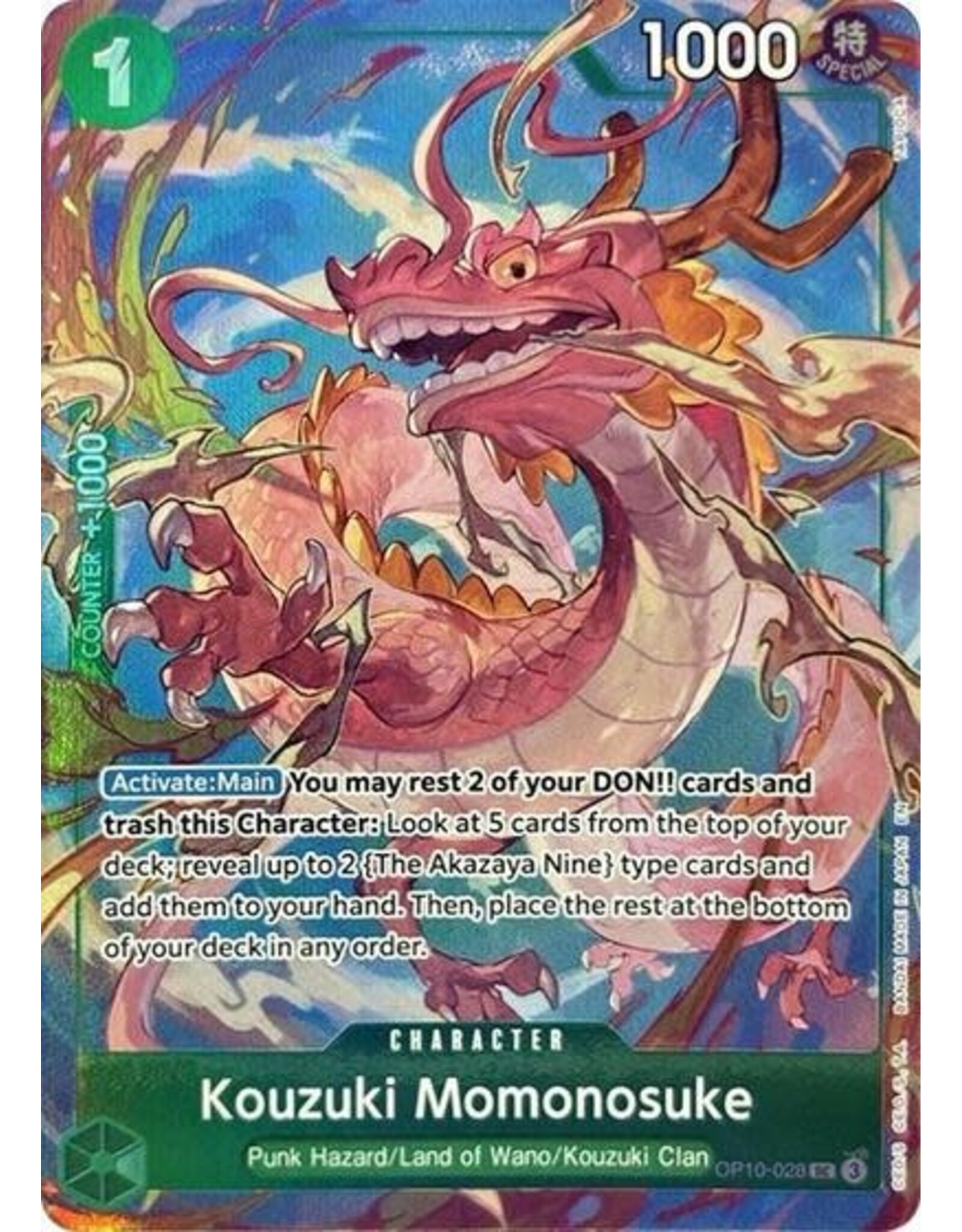 Kouzuki Momonosuke (Premium Card Collection -Best Selection Vol. 4-) - OP10-028 (Foil, UC)