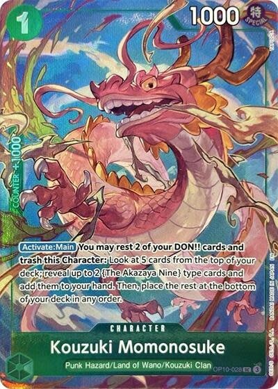 Kouzuki Momonosuke (Premium Card Collection -Best Selection Vol. 4-) - OP10-028 (Foil, UC)