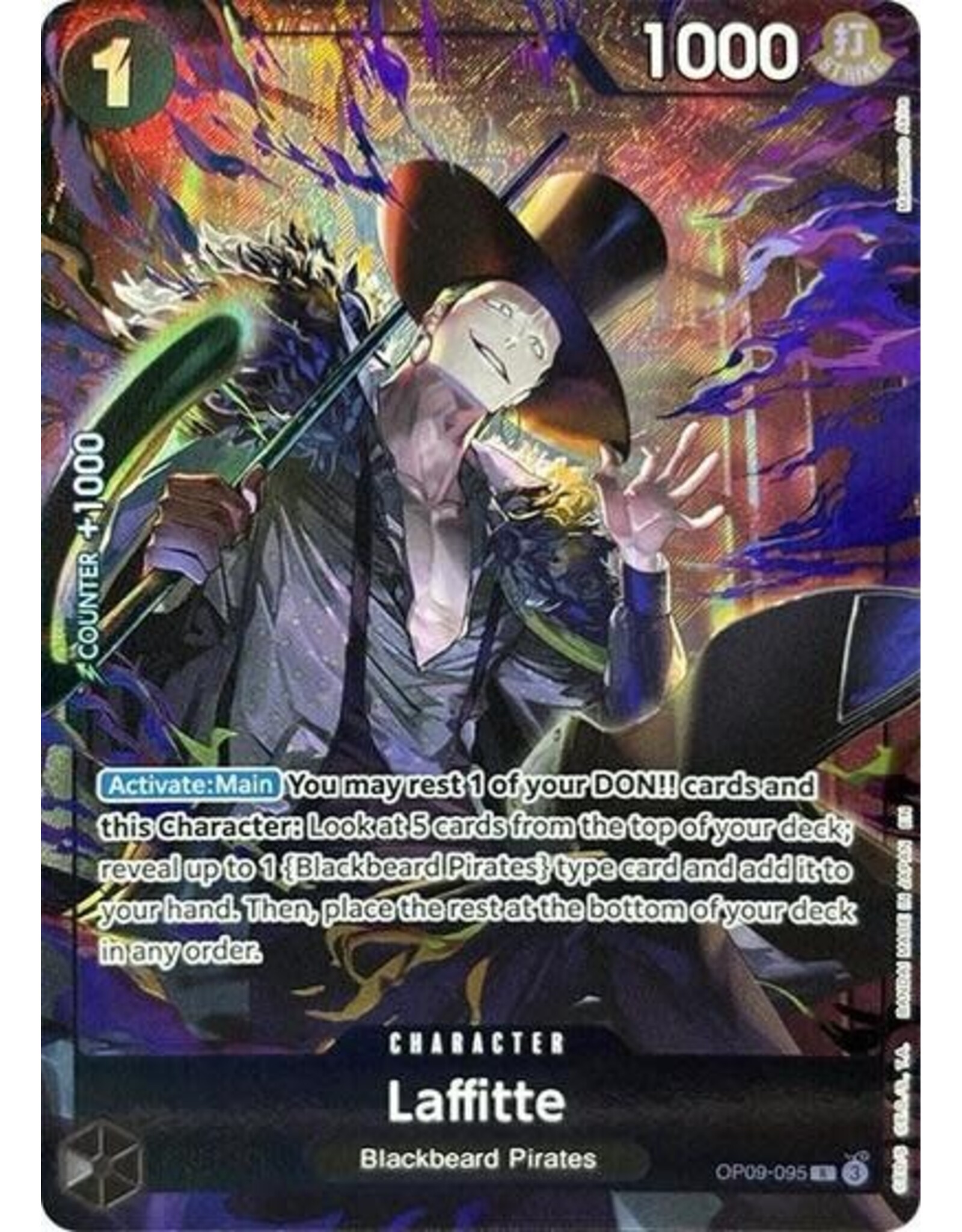 Laffitte (Premium Card Collection -Best Selection Vol. 4-) - OP09-095 (Foil, R)
