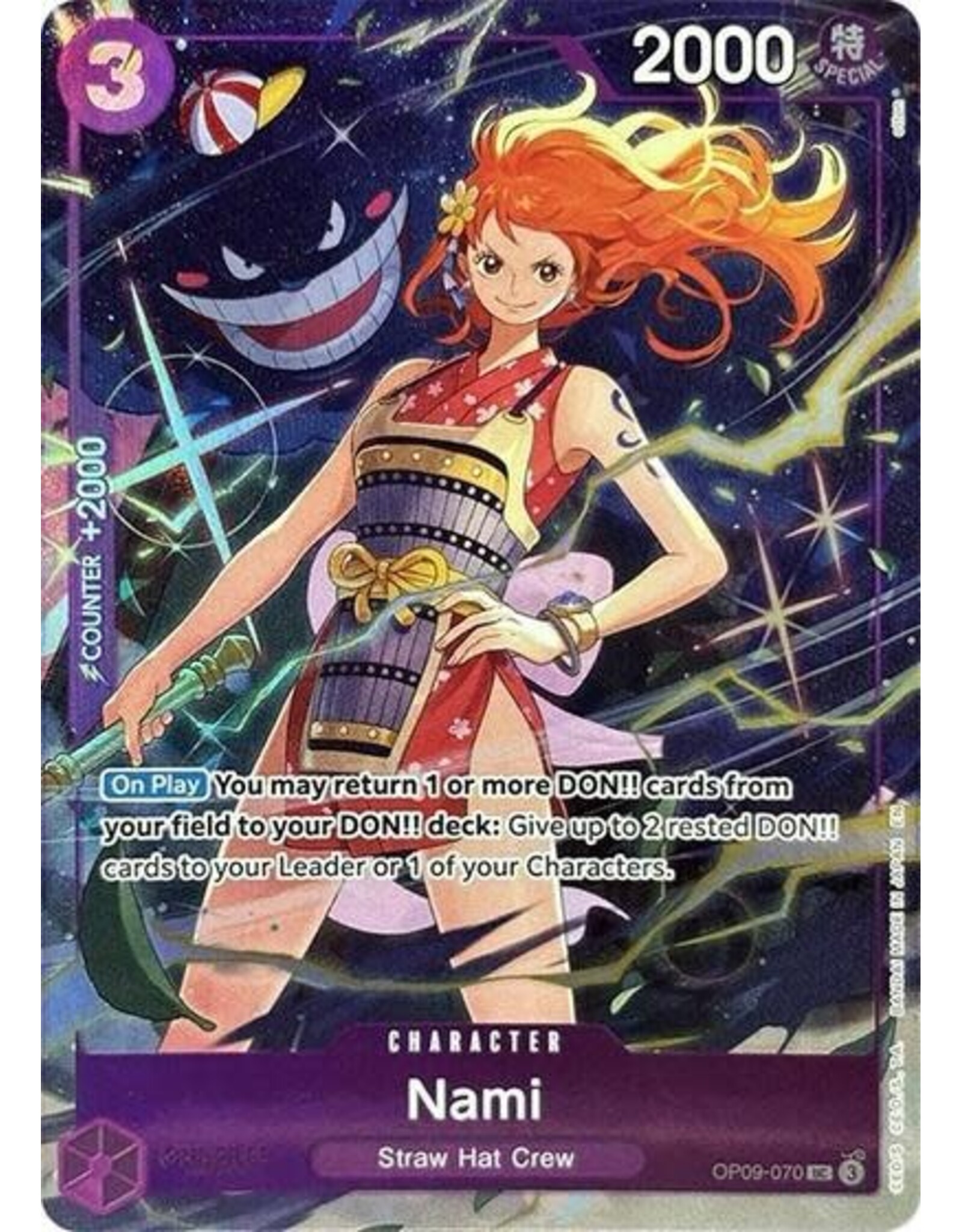 Nami (Premium Card Collection -Best Selection Vol. 4-) - OP09-070 (Foil, UC)