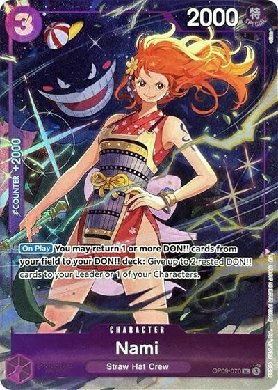 Nami (Premium Card Collection -Best Selection Vol. 4-) - OP09-070 (Foil, UC)