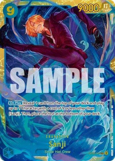 Sanji - OP06-119 (Reprint) (Foil, SEC)