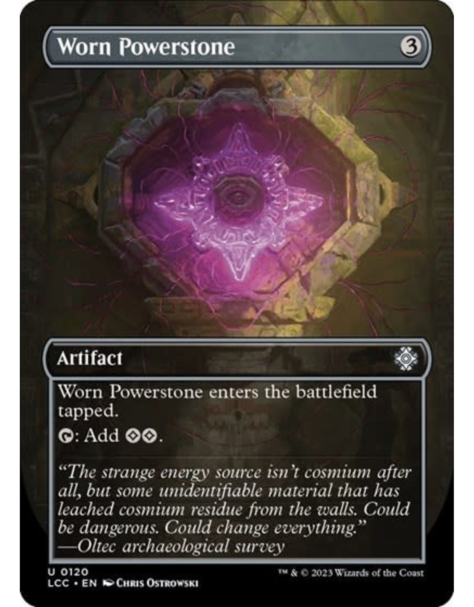 Worn Powerstone (Borderless) - 120 (Normal, U)