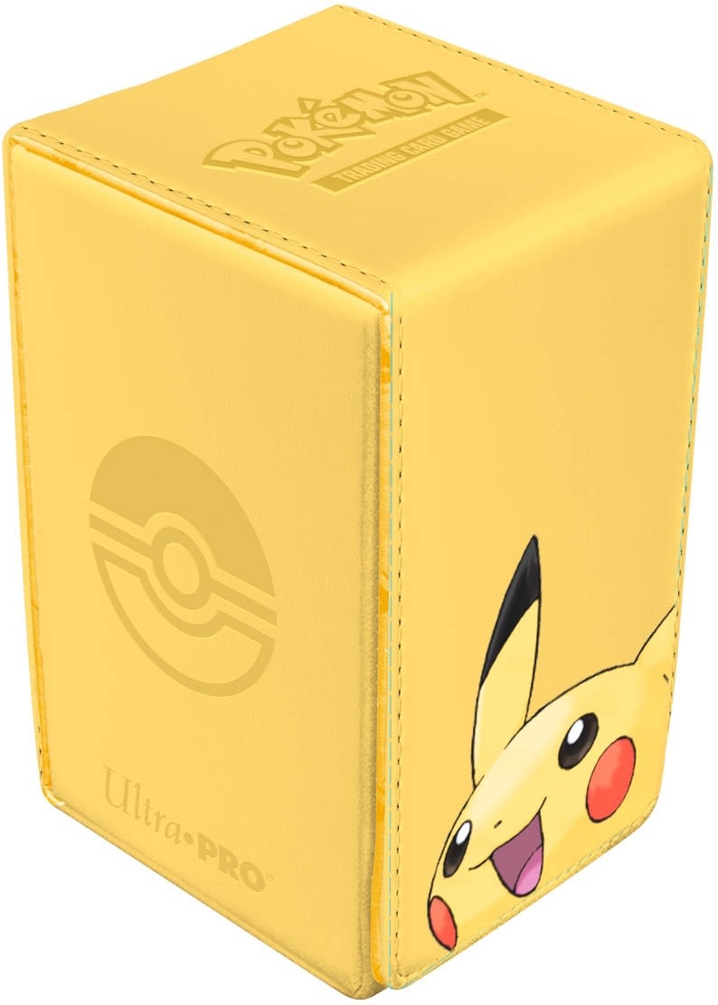 ultra pro Pokemon Trading Game - 2025 Pikachu Alcove Tower Deck Box
