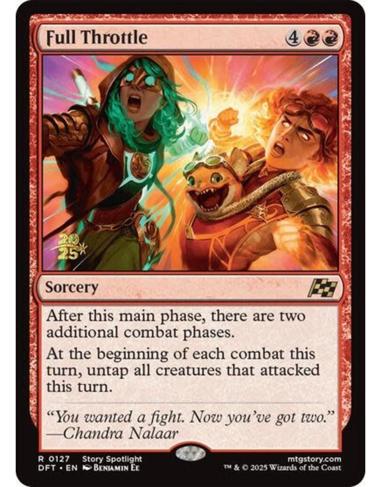 Full Throttle (Pre-Release Event) - 127 (Foil, R)