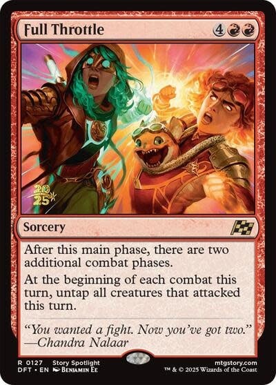 Full Throttle (Pre-Release Event) - 127 (Foil, R)