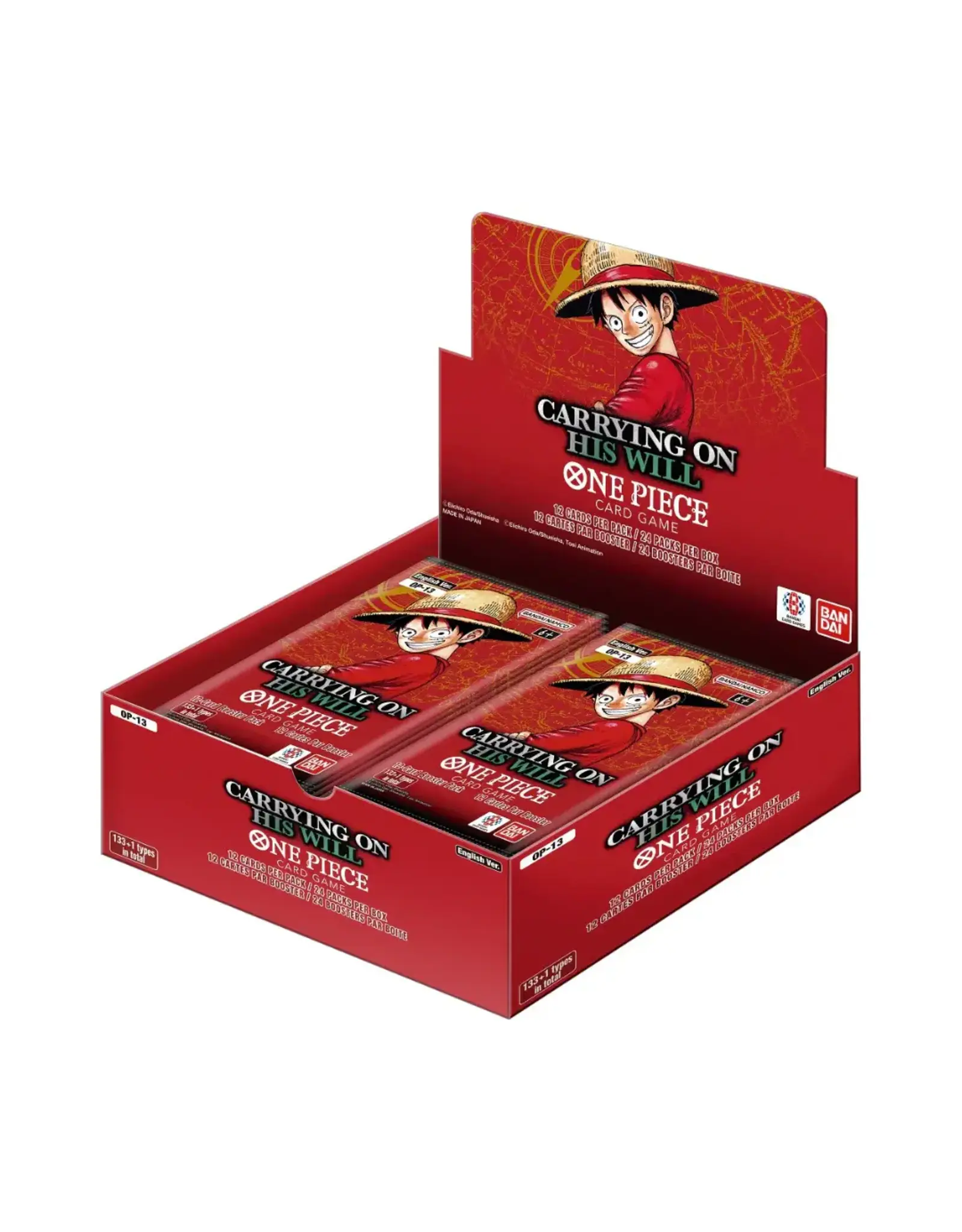 One Piece Card Game - Carrying On His Will (OP13) Booster Box