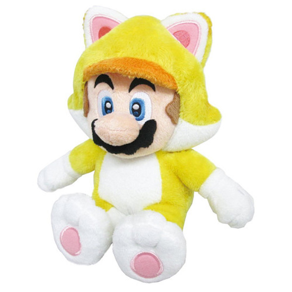 Little Buddy Super Mario Bros - Cat Mario - 9" Plush