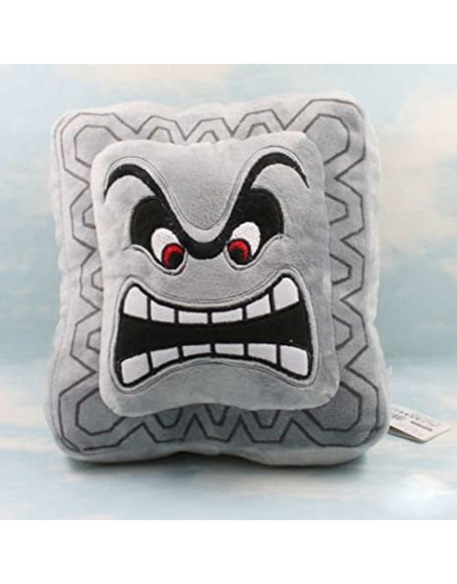 Little Buddy Super Mario Bros - Thwomp - 12" Pillow Plush