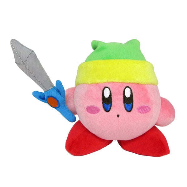 Little Buddy Sword Kirby 5" Plush