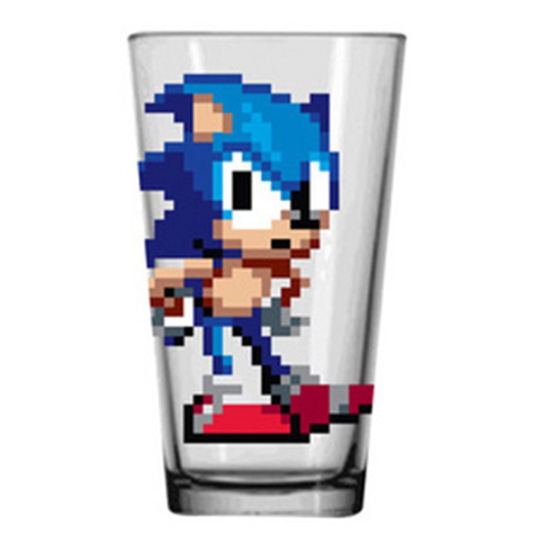 Surreal Ent. Surreal Ent. - Sonic The Hedgehog - 16-Bit - Pint Glass