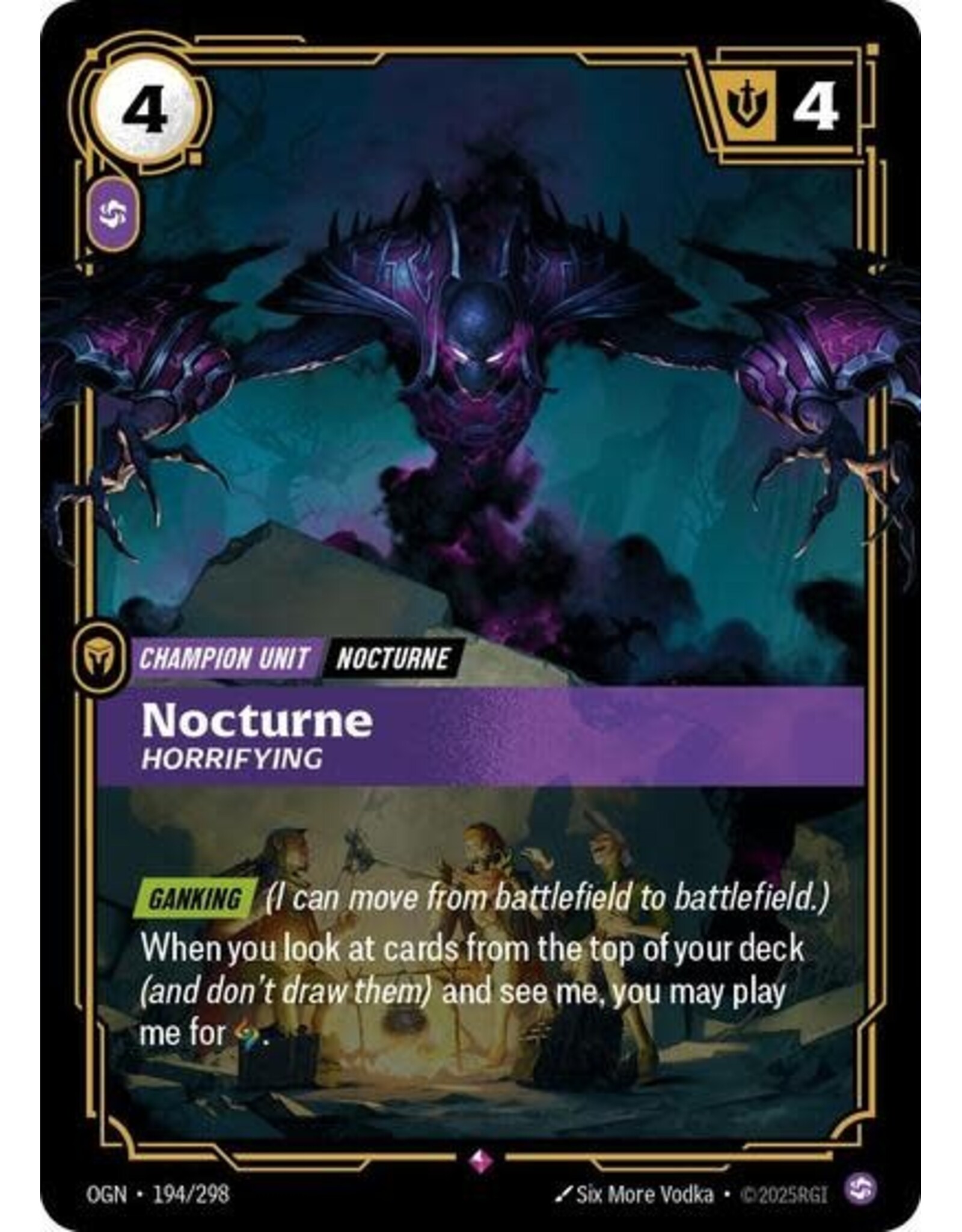 Nocturne - Horrifying - 194/298 (Foil, Rare)
