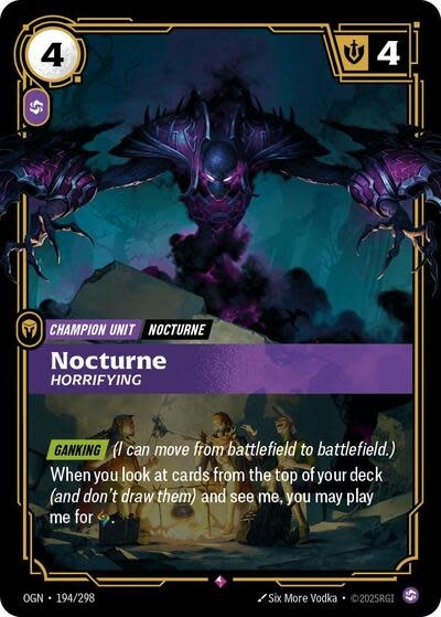 Nocturne - Horrifying - 194/298 (Foil, Rare)
