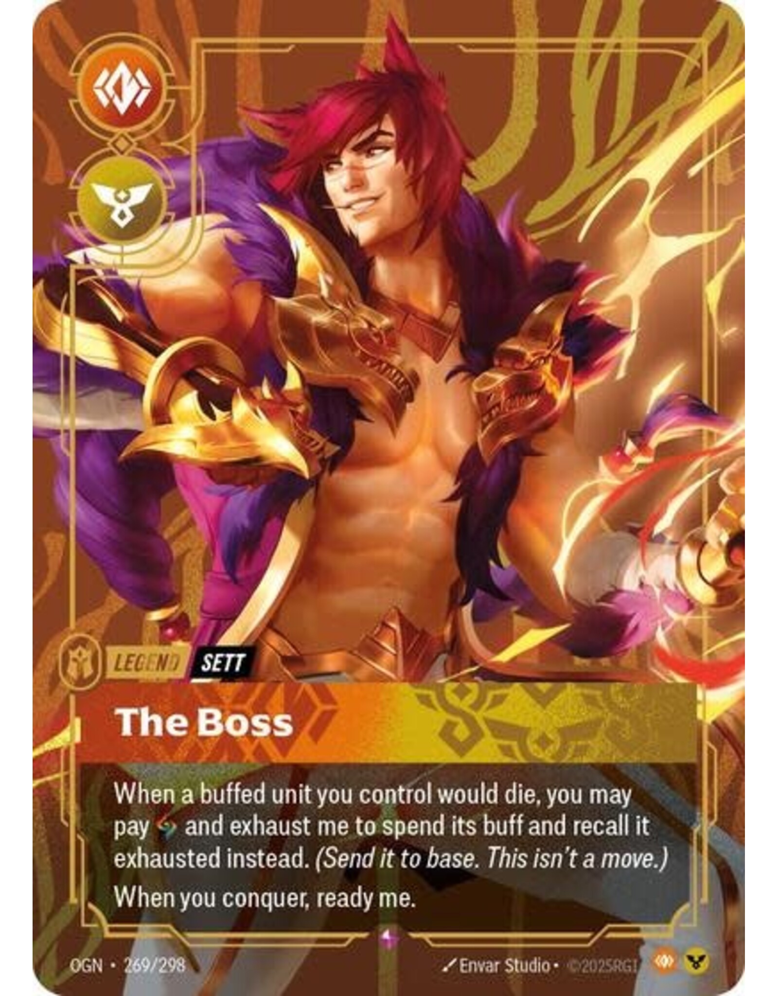 Sett - The Boss - 269/298 (Foil, Rare)