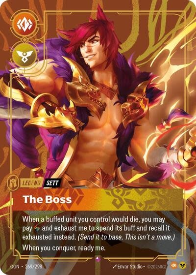 Sett - The Boss - 269/298 (Foil, Rare)
