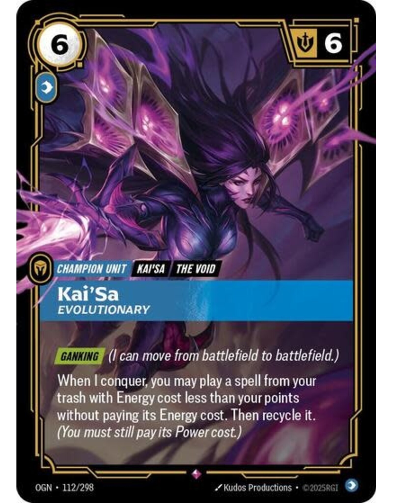 Kai'Sa - Evolutionary - 112/298 (Foil, Rare)