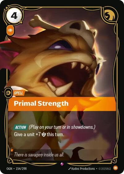 Primal Strength - 154/298 (Foil, Rare)