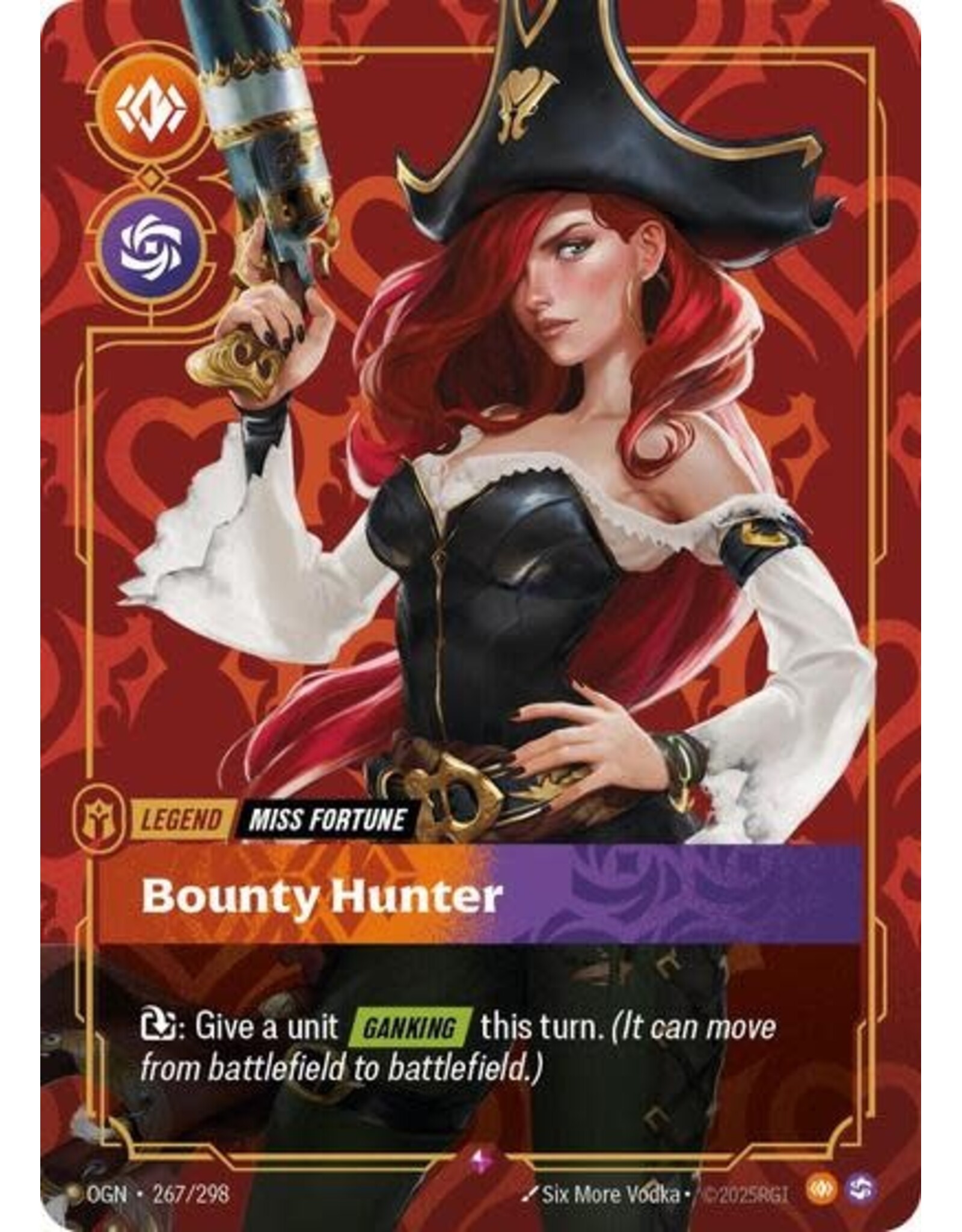 Miss Fortune - Bounty Hunter - 267/298 (Foil, Rare)