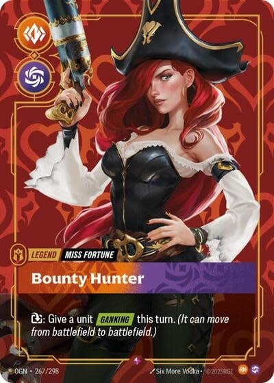 Miss Fortune - Bounty Hunter - 267/298 (Foil, Rare)