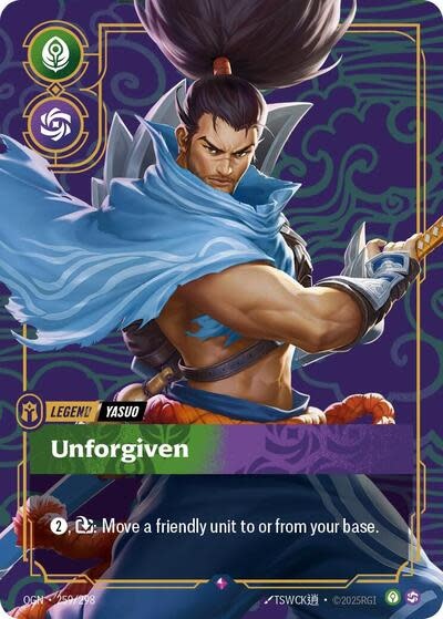 Yasuo - Unforgiven - 259/298 (Foil, Rare)