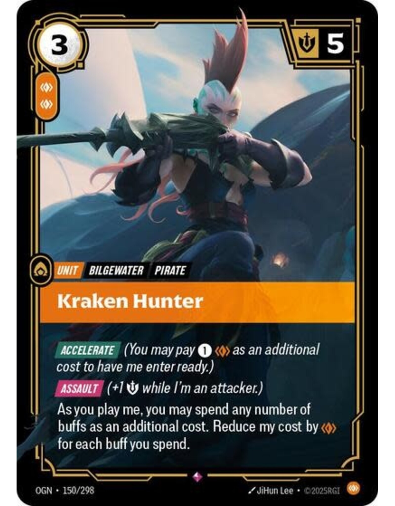 Kraken Hunter - 150/298 (Foil, Rare)