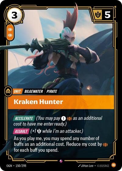 Kraken Hunter - 150/298 (Foil, Rare)