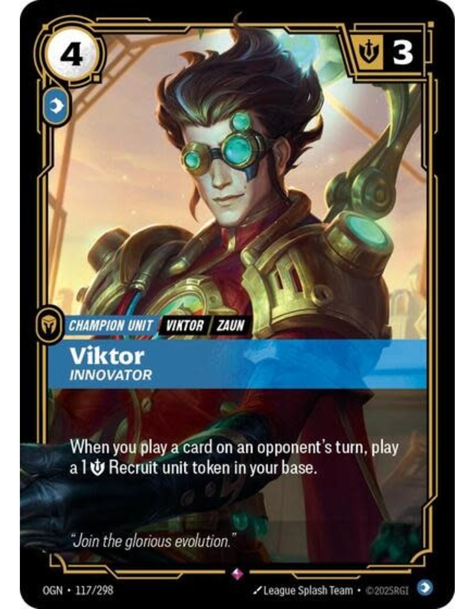 Viktor - Innovator - 117/298 (Foil, Rare)