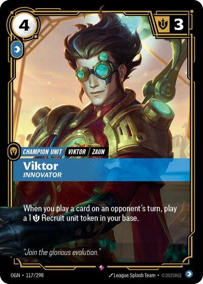 Viktor - Innovator - 117/298 (Foil, Rare)