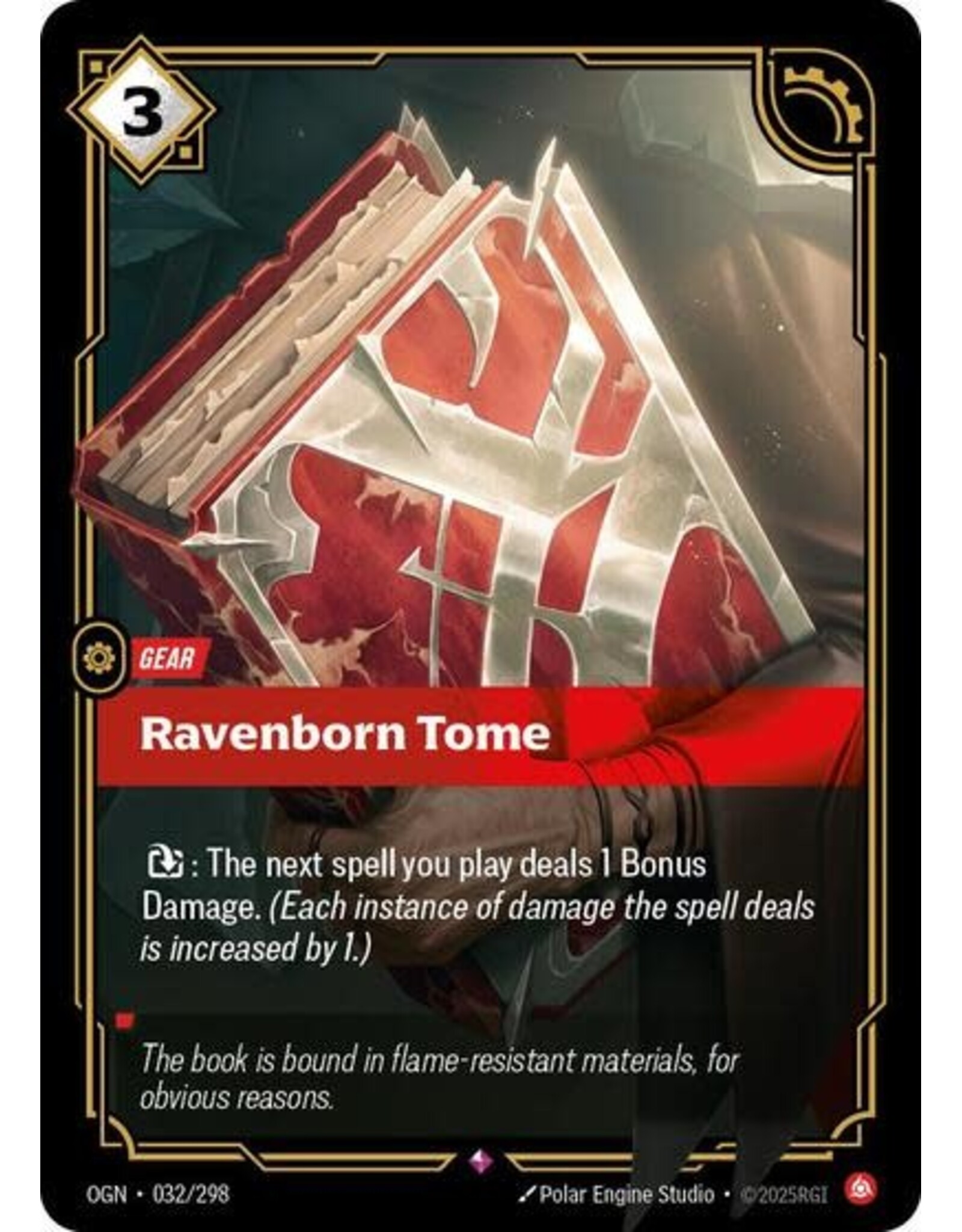 Ravenborn Tome - 032/298 (Foil, Rare)
