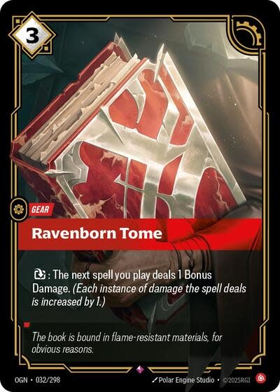 Ravenborn Tome - 032/298 (Foil, Rare)