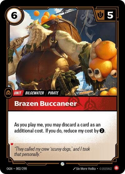 Brazen Buccaneer - 002/298 (Normal, Common)