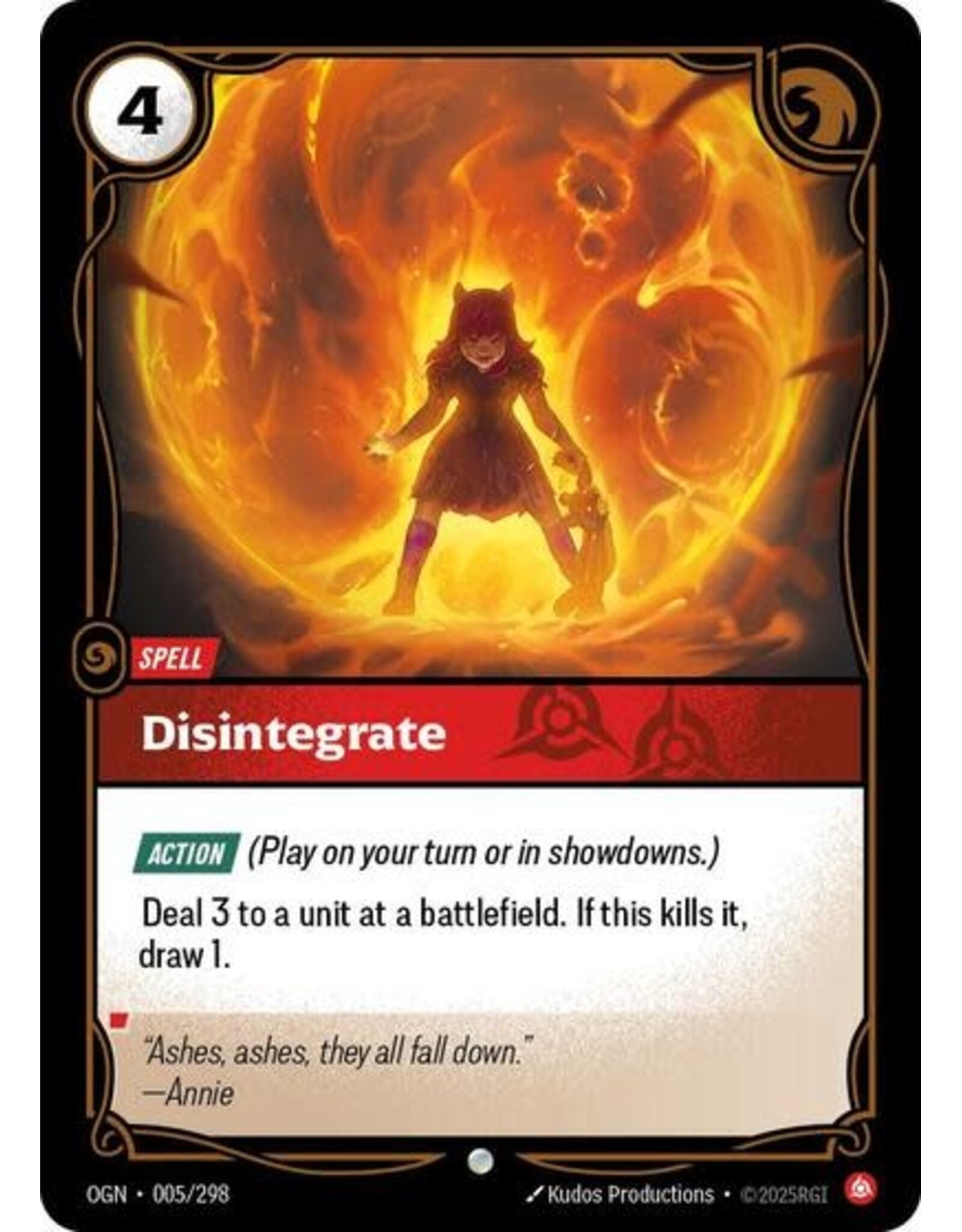 Disintegrate - 005/298 (Normal, Common)