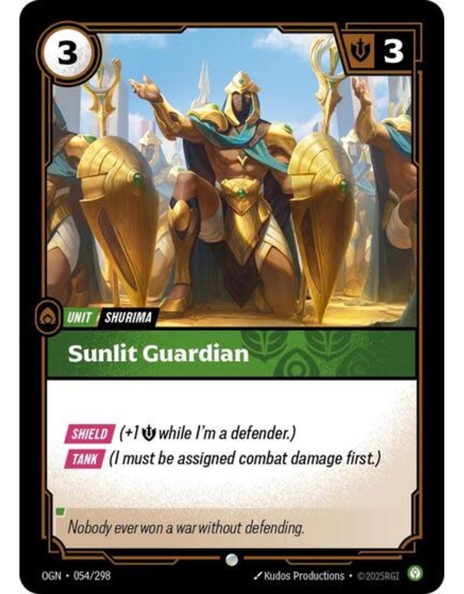 Sunlit Guardian - 054/298 (Normal, Common)