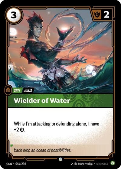 Wielder of Water - 055/298 (Normal, Common)
