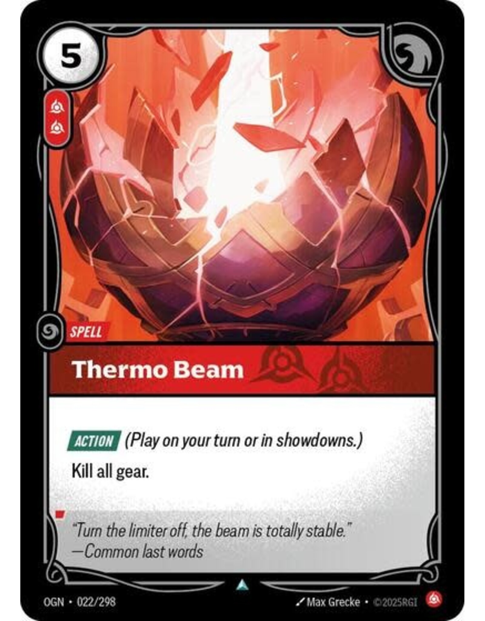 Thermo Beam - 022/298 (Normal, Uncommon)