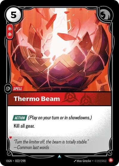 Thermo Beam - 022/298 (Normal, Uncommon)