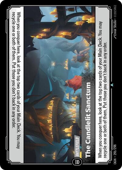 The Candlelit Sanctum - 291/298 (Foil, Uncommon)